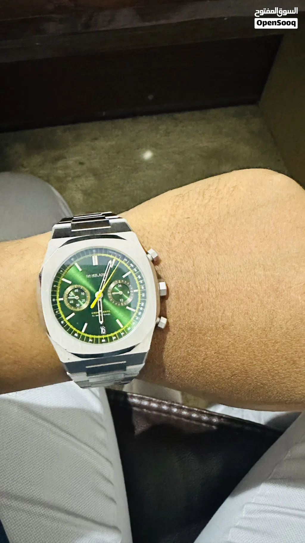 D1 Milano Chronograph Emerald Green – Excellent Condition