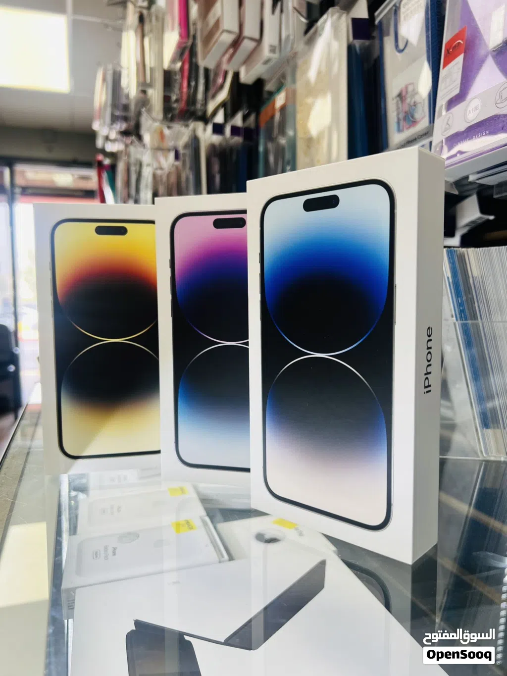iphone 14 pro max ( /256GB) ايفون 14 برو ماكس جديد كفالة شرق أوسط
