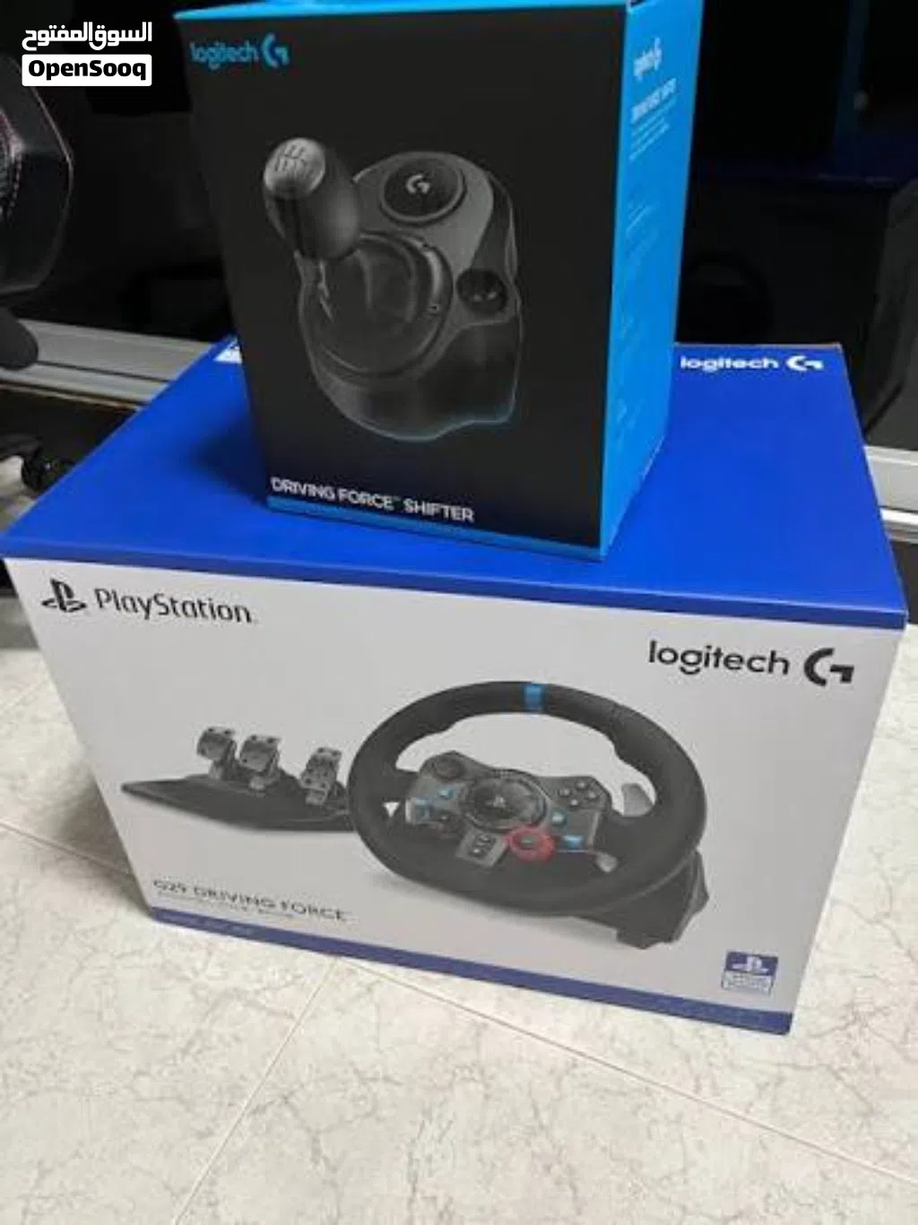 دركسون Logitech G29 مع القير يدعم PS5 و PS4 و PC