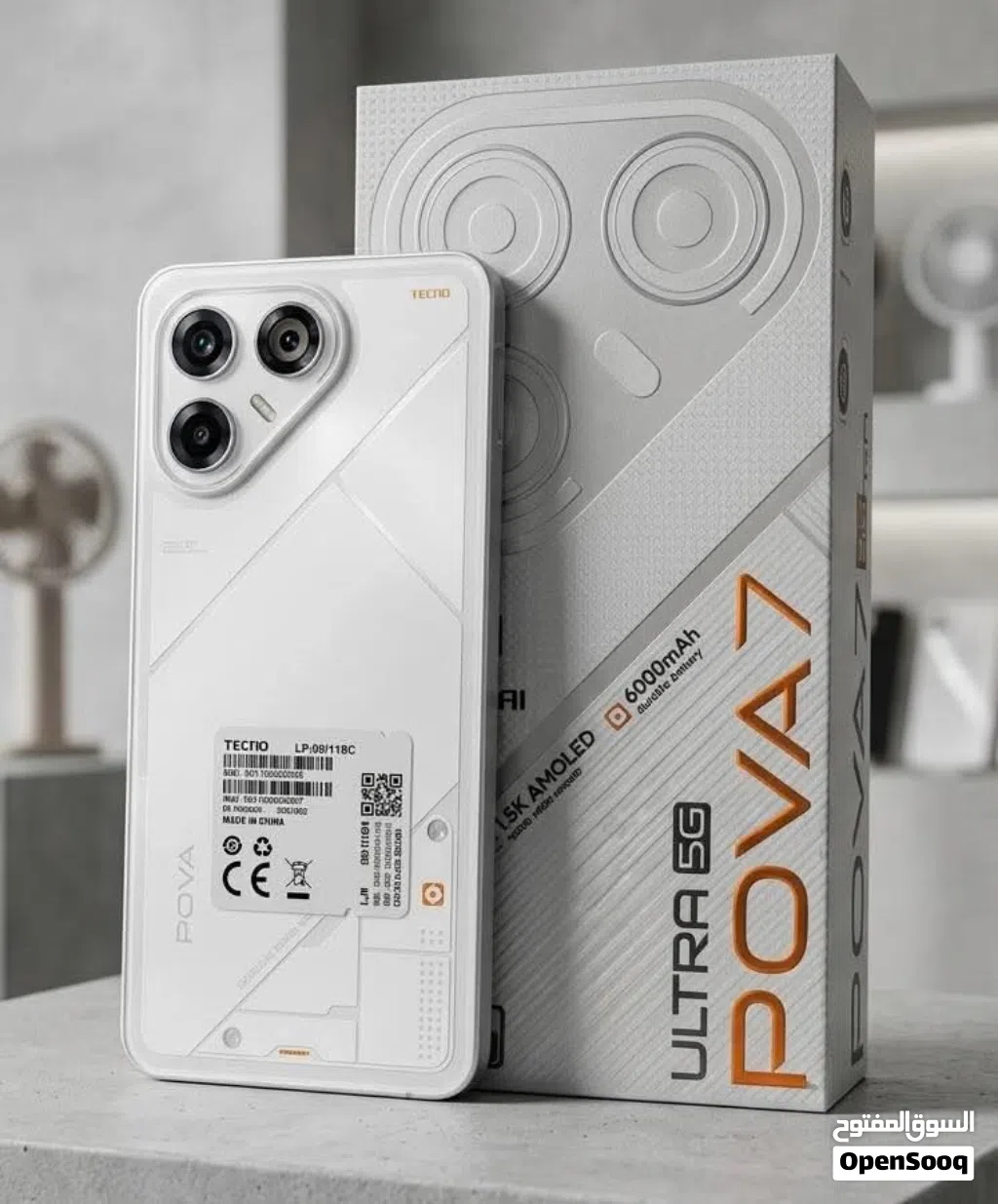 مشغل ايام pova 7 Altra 5G رام 24 جيجا 256 مكفول بالشركة اغراضة والكرتونة الاصلية متوفر توصيل وهدايا