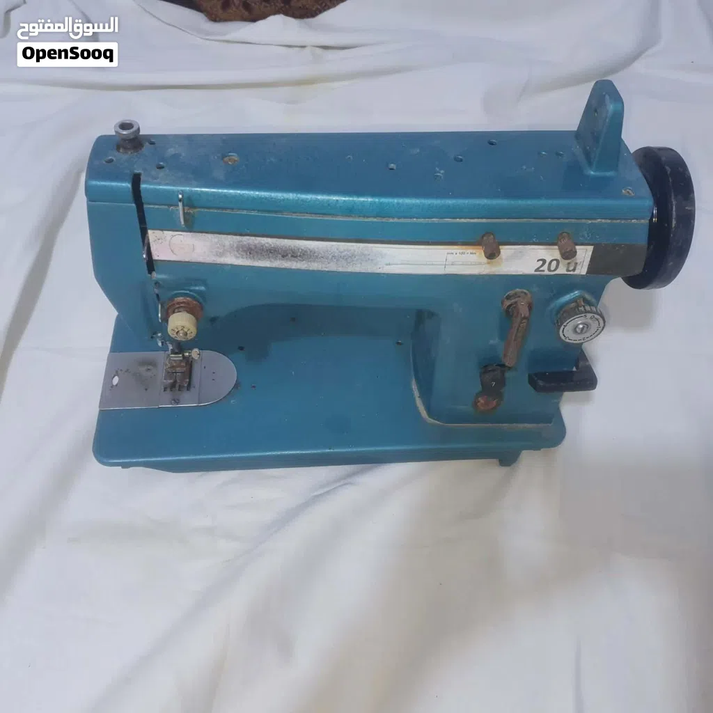 راس سنجر صناعي 20U درزه وتطريز + ماتورين خياطه صناعي