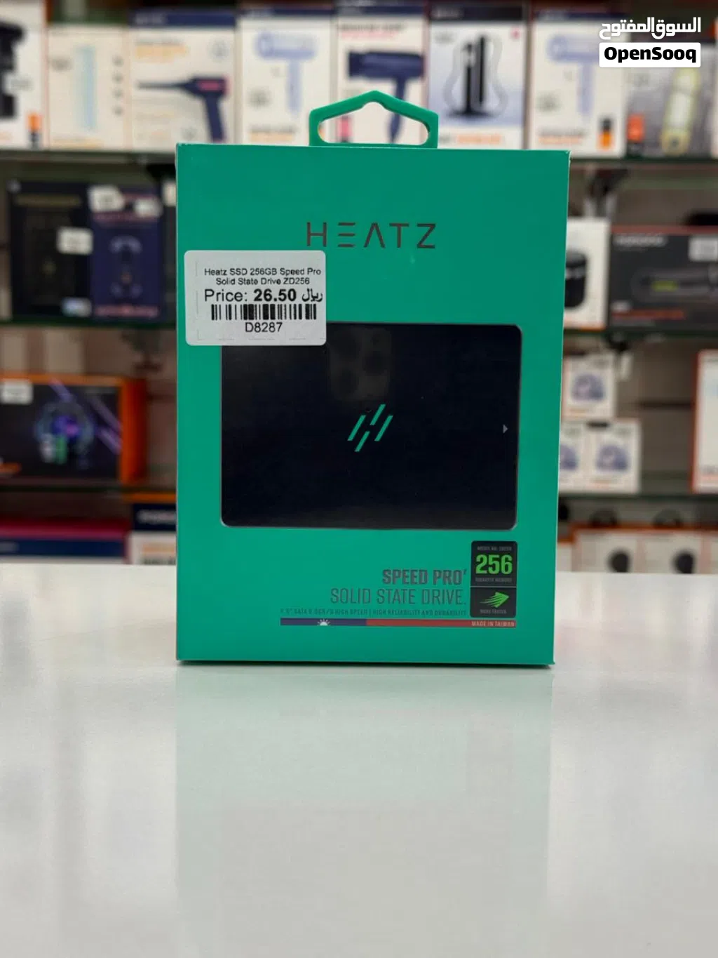 Brand New Heatz SSD 256GB in Oman 2.5 inch 3 Years Warranty