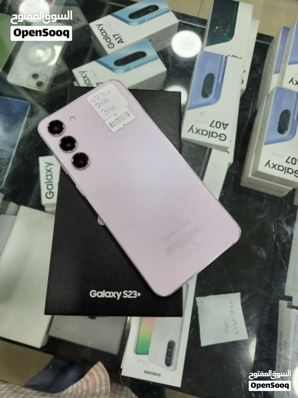 Samsung S23 plus وارد الشرق الأوسط بحالة الجديد بسعر مميز