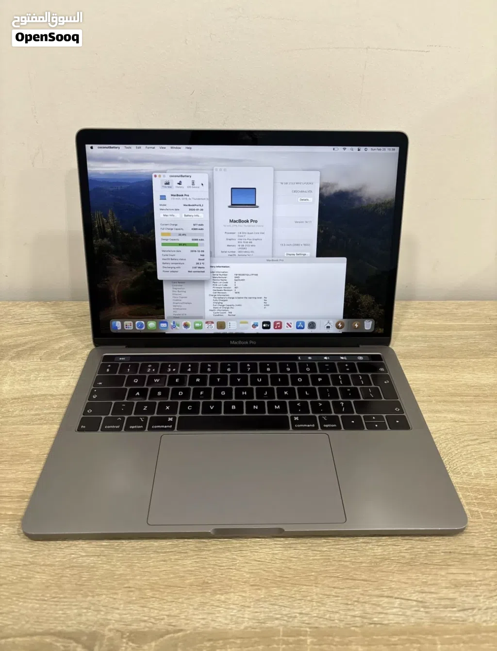 MacBook Pro 13 inch Cheap Apple Laptop Retina Core i7 16GB RAM 256GB SSD