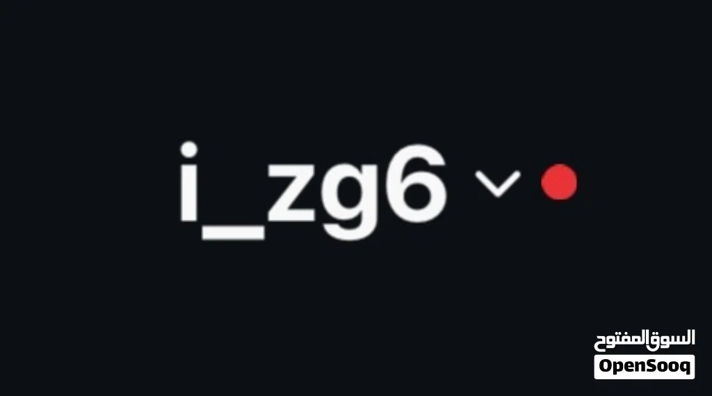 يوزر انستقرام رباعي حلو i_zg6
