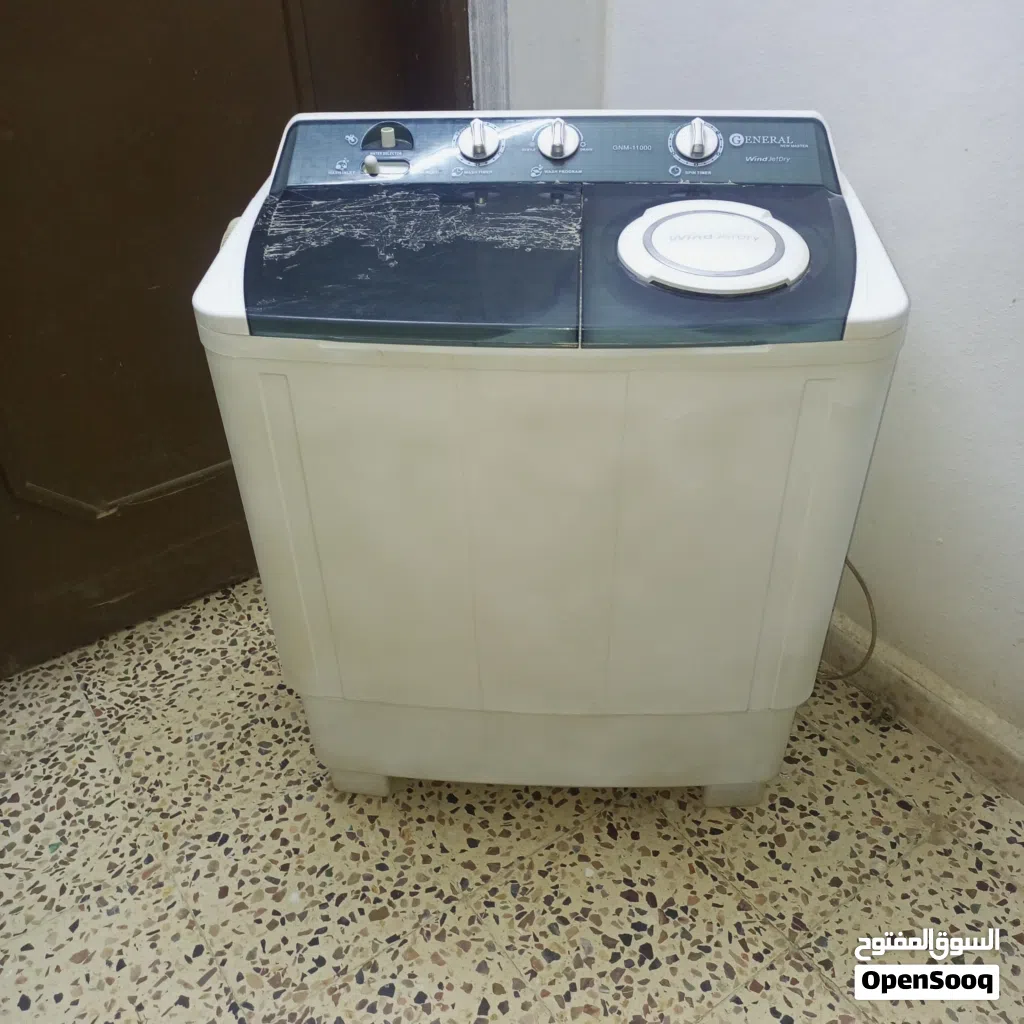 غساله حوضين بحالة الوكاله للبيع