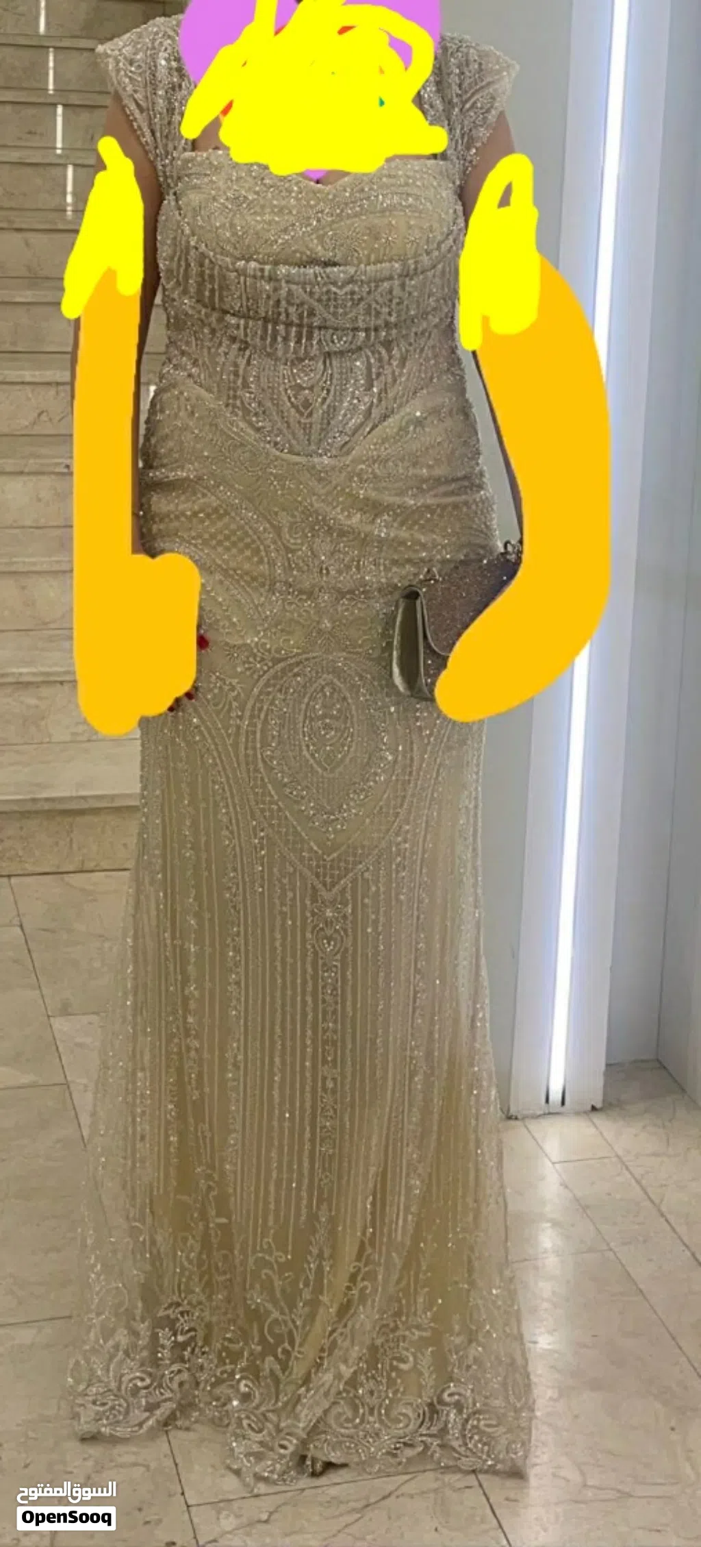 فستان موديل حديث ،ملبوس مرة