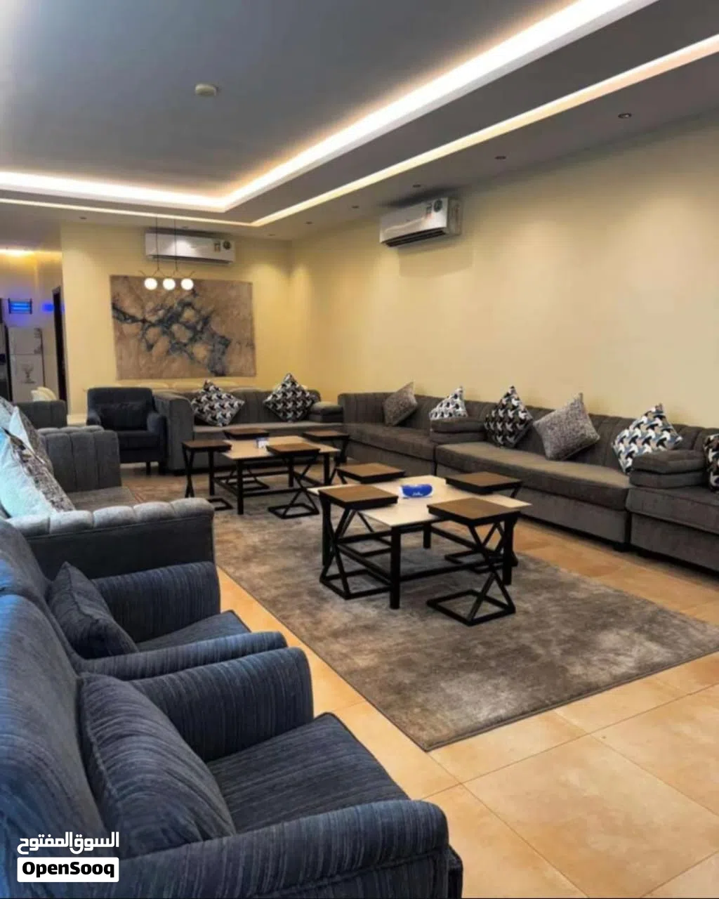 شالية الخيرات الموقع صحار لايجار اليومي ولاسبوعي Al Khairat Chalet, located in Sohar, for daily