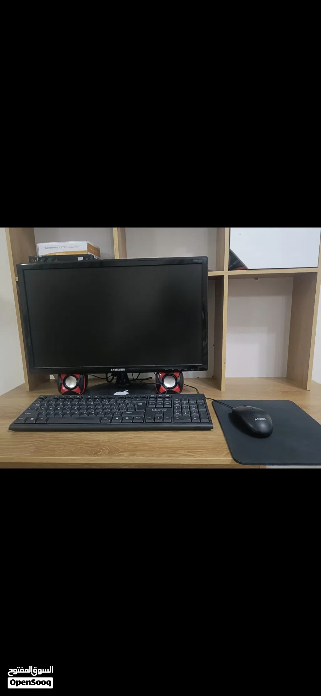Sale For . كمبيوتر مكتبي متكامل HP بحالة ممتازة - مواصفات سريعة (Core i5 / 16GB RAM / Dual SSD