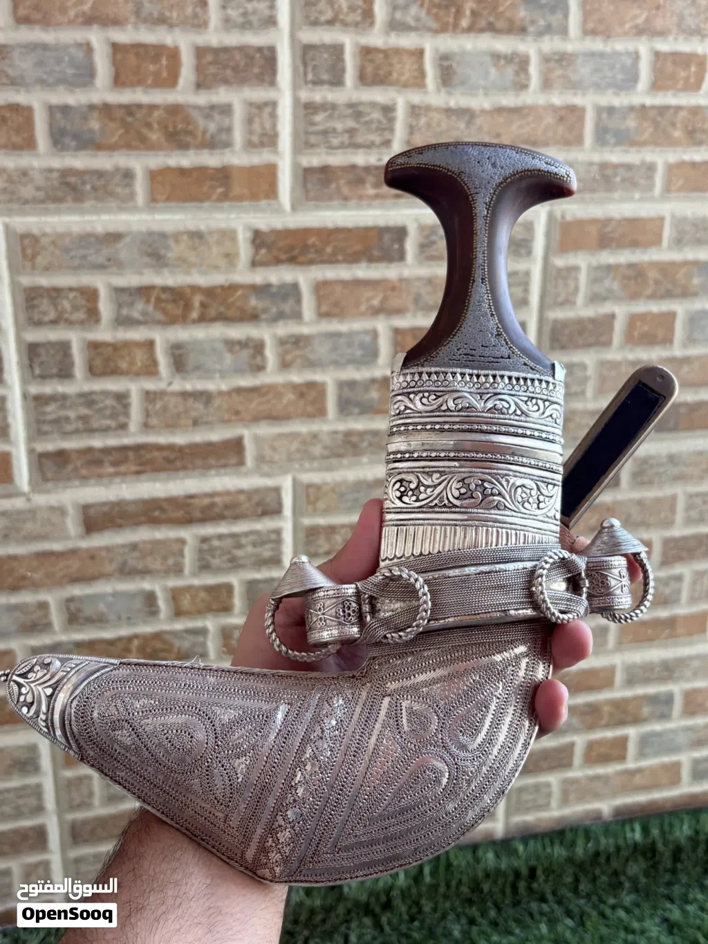 خنجر زراف هندي جميل وقديم
