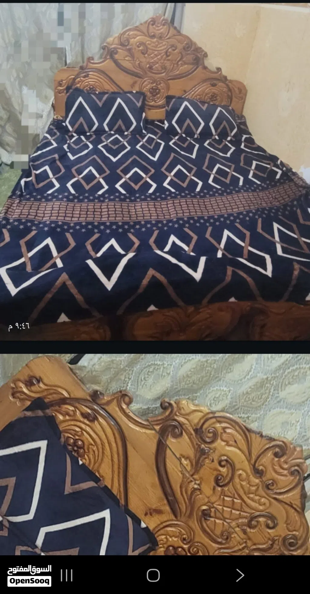 سرير للبيع 45الف سويدي