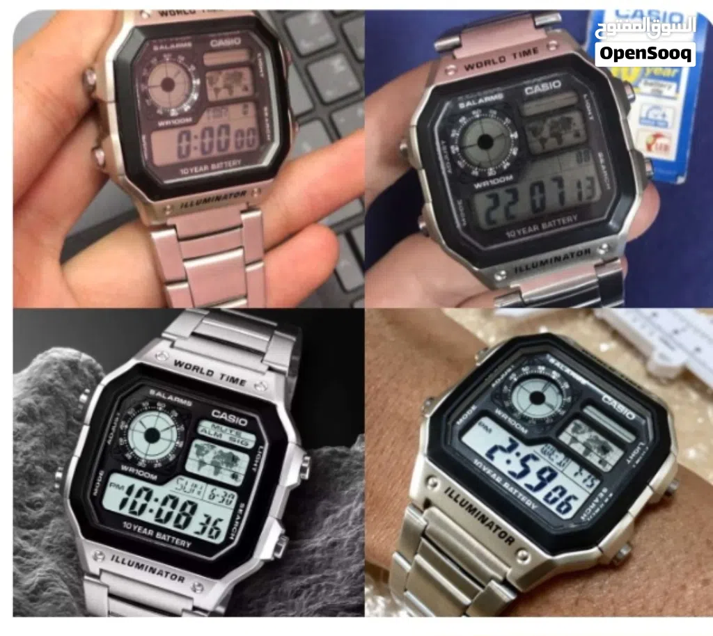 ساعة Casio Royale الأصلية (AE-1200WHD)