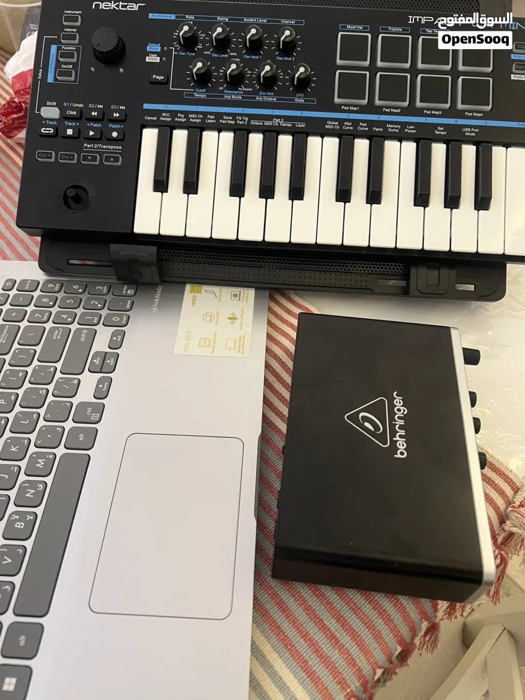 ستوديو منزلي متكامل للبيع (Full Home Studio Set)