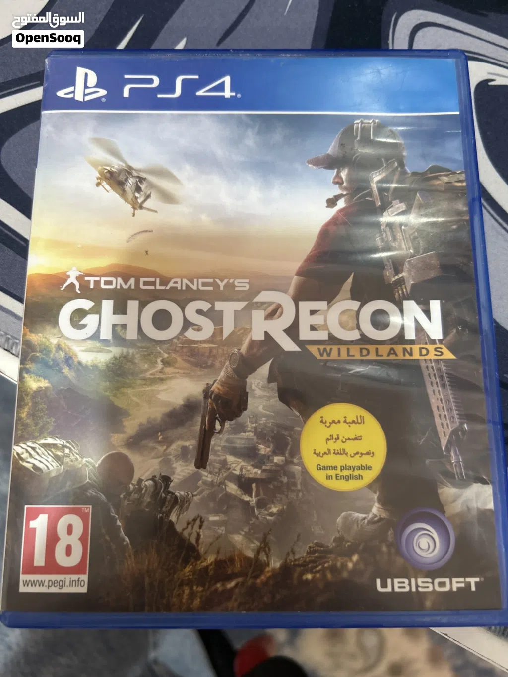 لعبة GhostRecon ps4 بحاله جديده