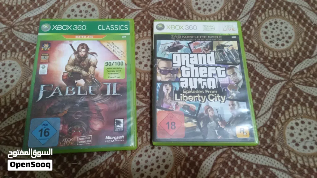 اقراص Xbox 360 للبيع