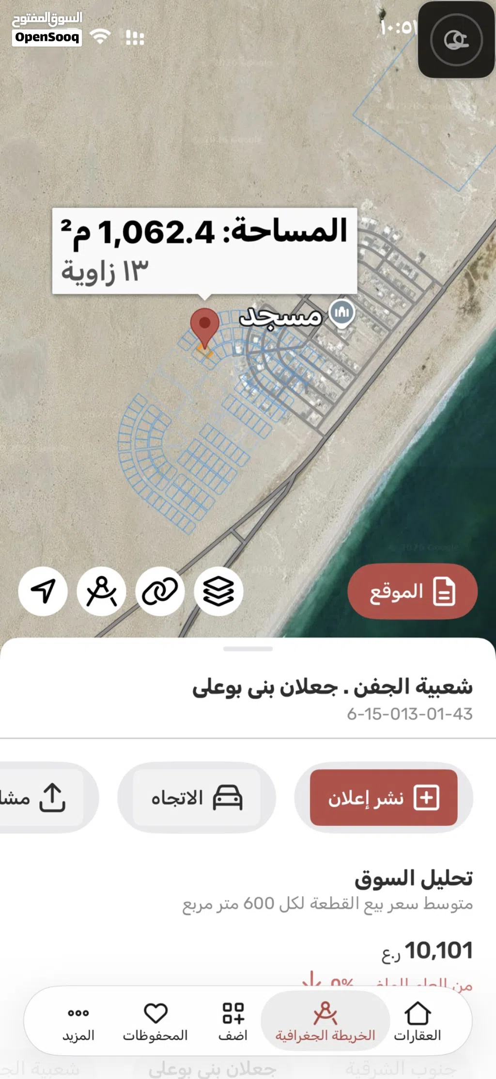 سكنيه جنوب الاشخره الجفن
