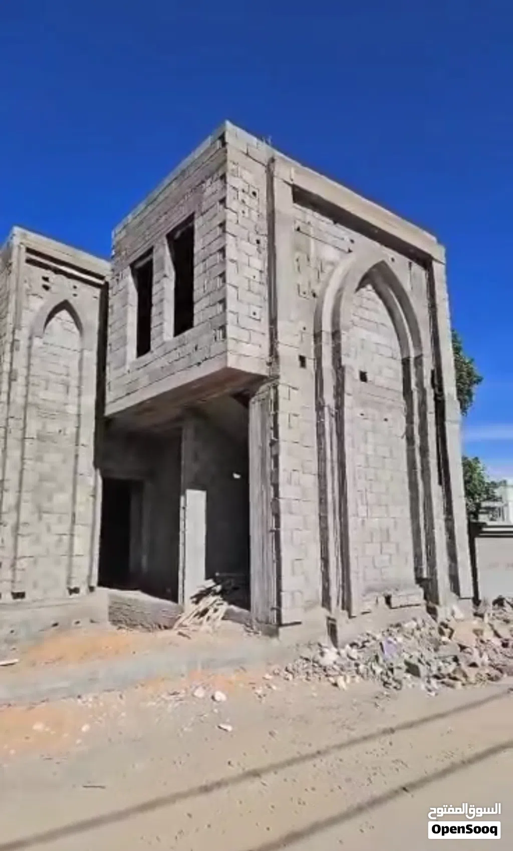 هيكل فيلا على الطراز الاسلامي