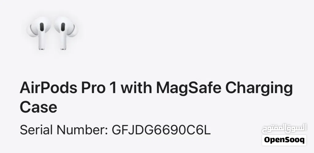 AirPods Pro 1 with MagSafe Charging Case