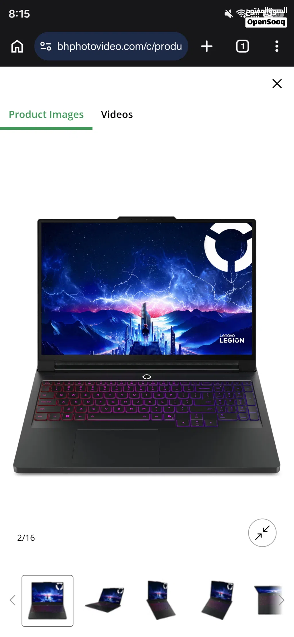 Lenovo 16 Legion Pro 7i Gaming Laptop