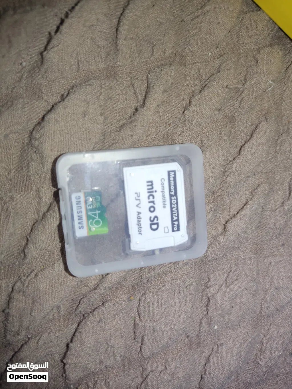حاملة ميموري بلاي ستيشن فيتا psvita + ميموري 64 GB