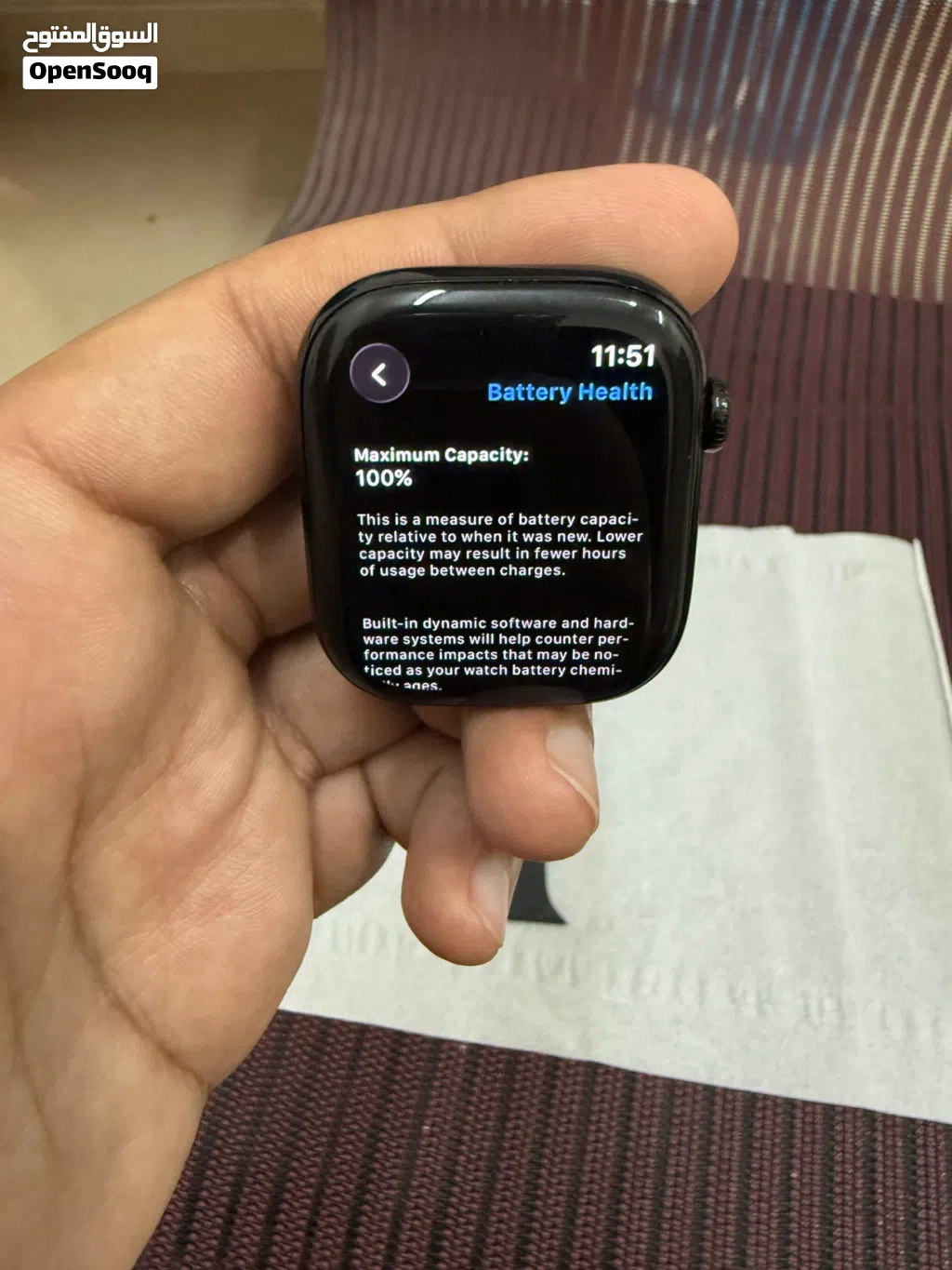 Selling my Apple Watch Series 10 (GPS), 46mm in Jet Black color