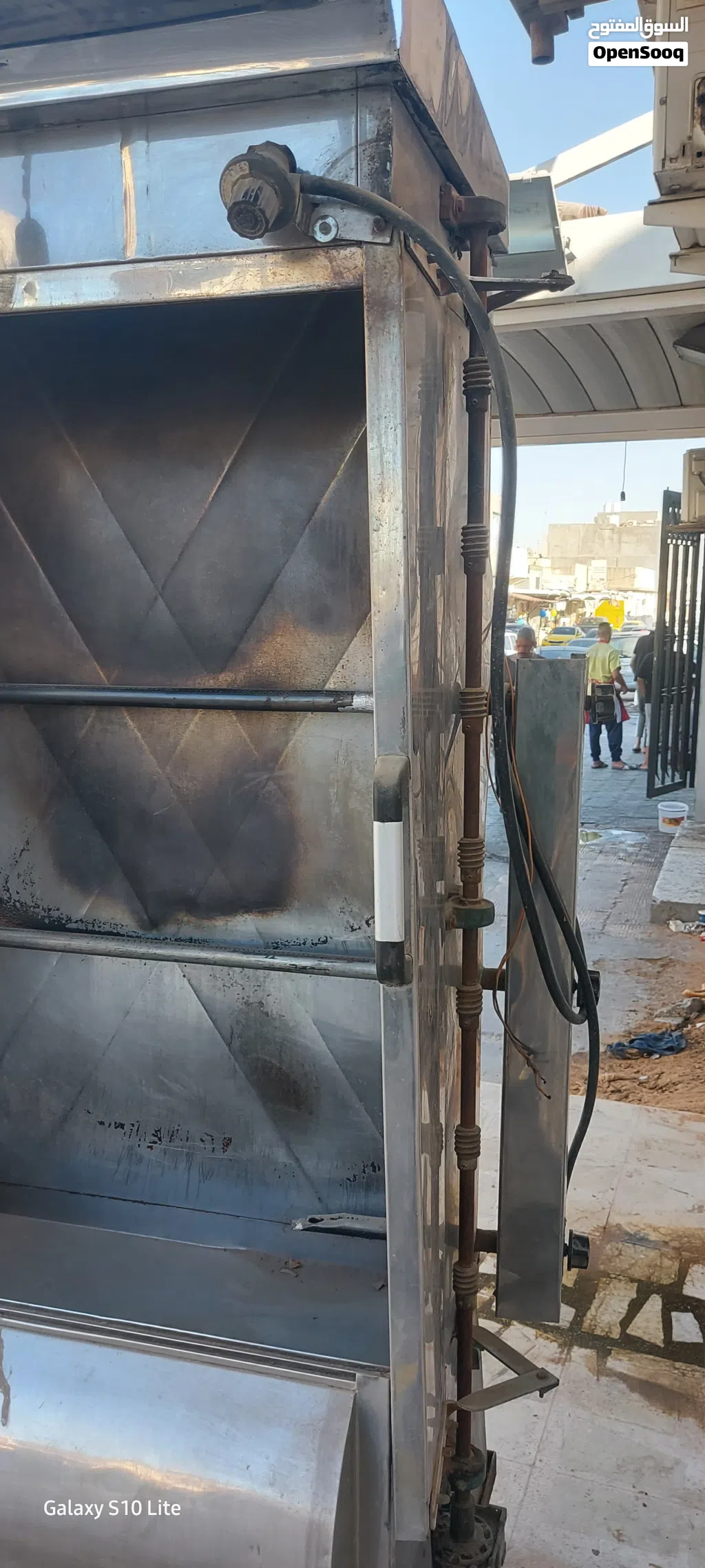 ماكينة دجاج سورية بطن نصف عمر
