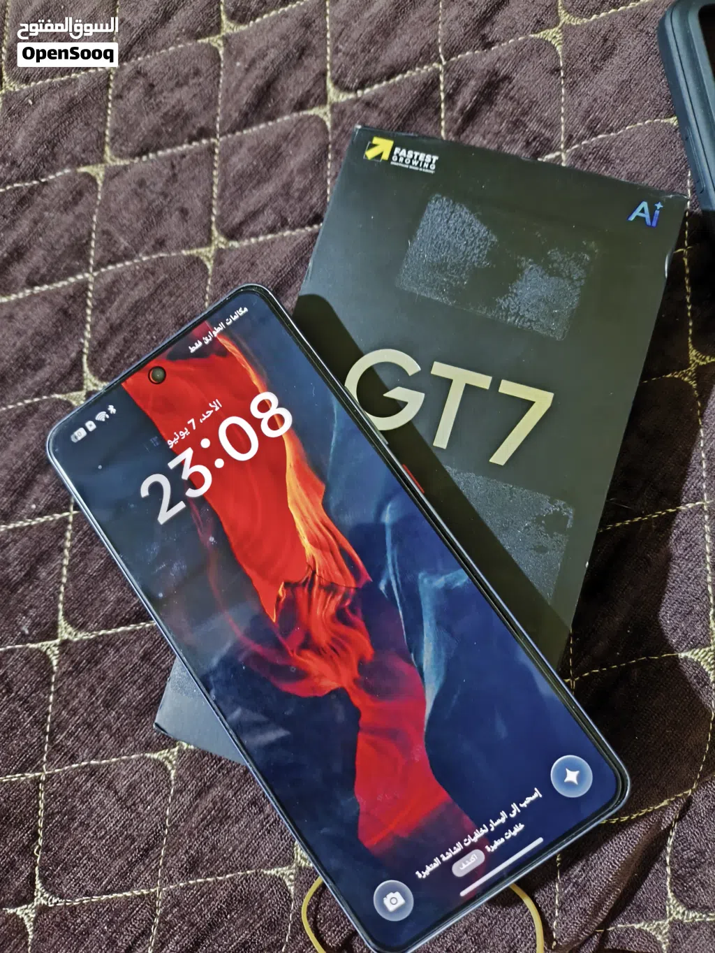 وحش الالعاب ريلمي GT 7 اخو الجديد فقط مفحوص