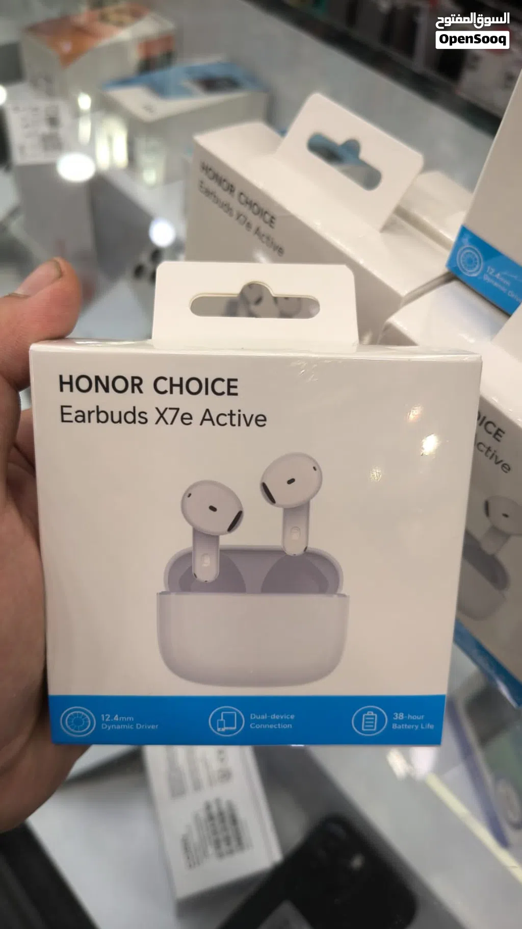 سماعات Honor Choice Earbuds X7e Active الجديدة كلياً - عزل ضجيج وصوت رهيب!سماعات الاصلي عنا
