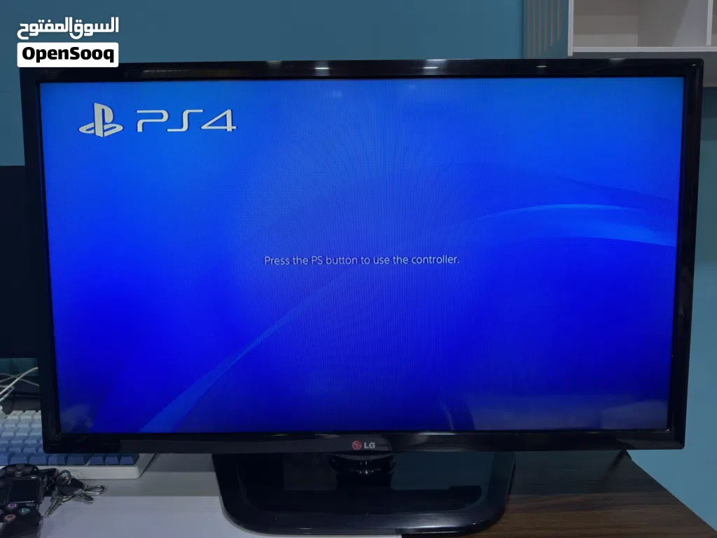 تلفزيون ال جي 32 بوصة بحالة ممتازة (LG 32LN5100) مع الريموت وكابل HDMI