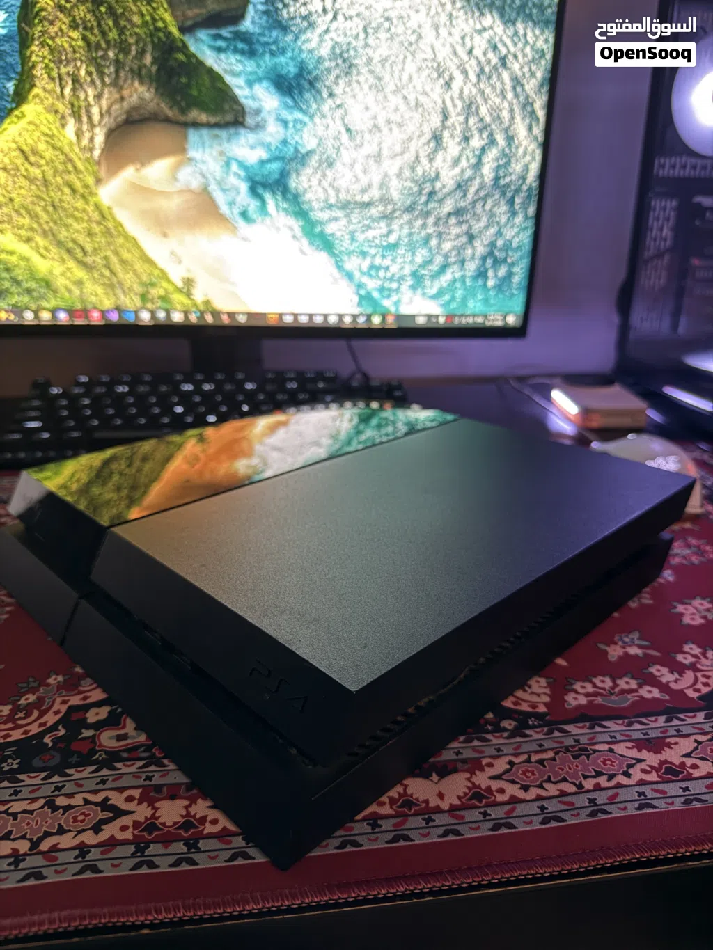 1TB 9.60 PS4 Jailbreak بلايستيشن سوني 4 مهكر نظيف ويوجد شحن