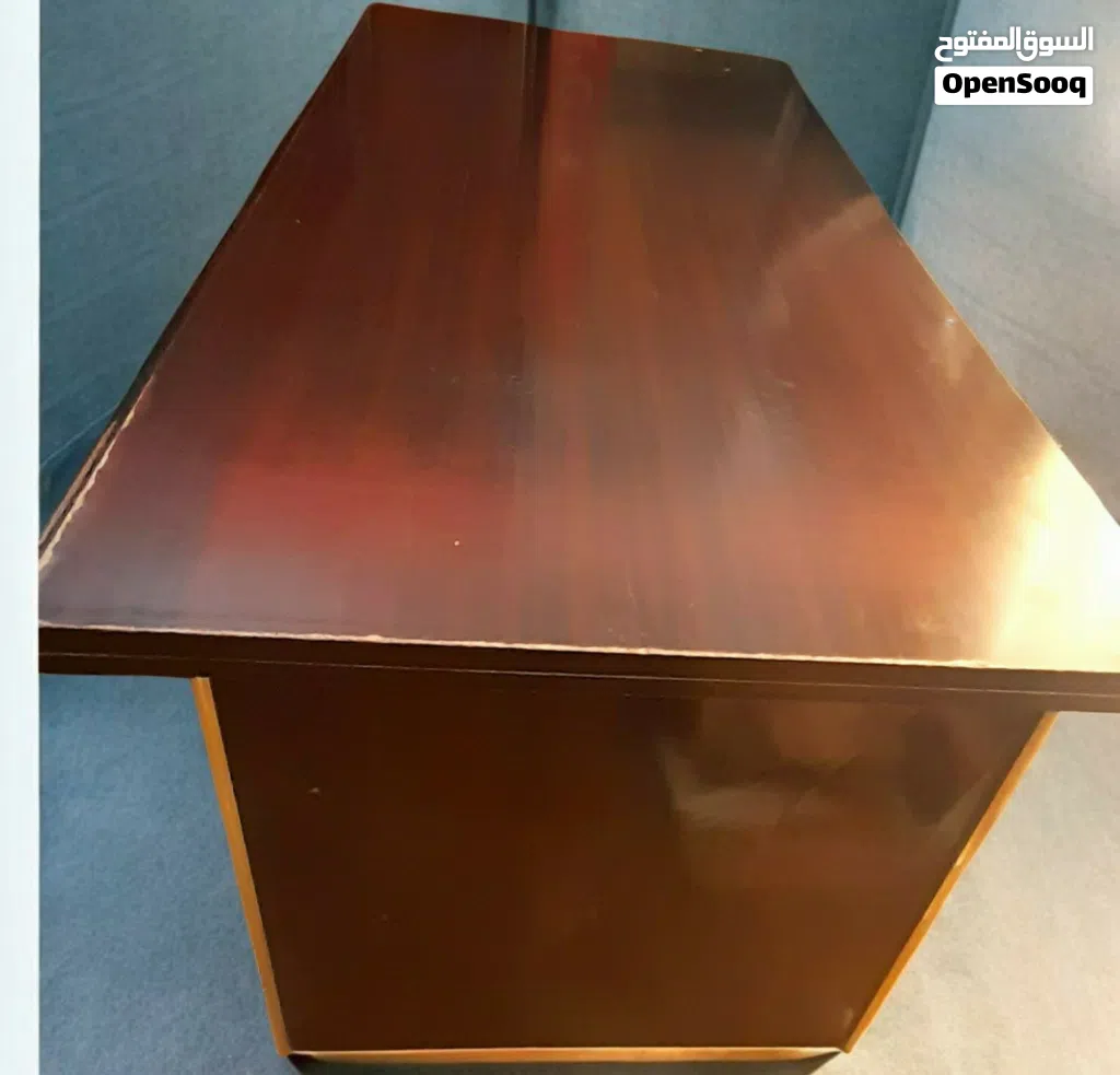 Long heavy duty wooden table