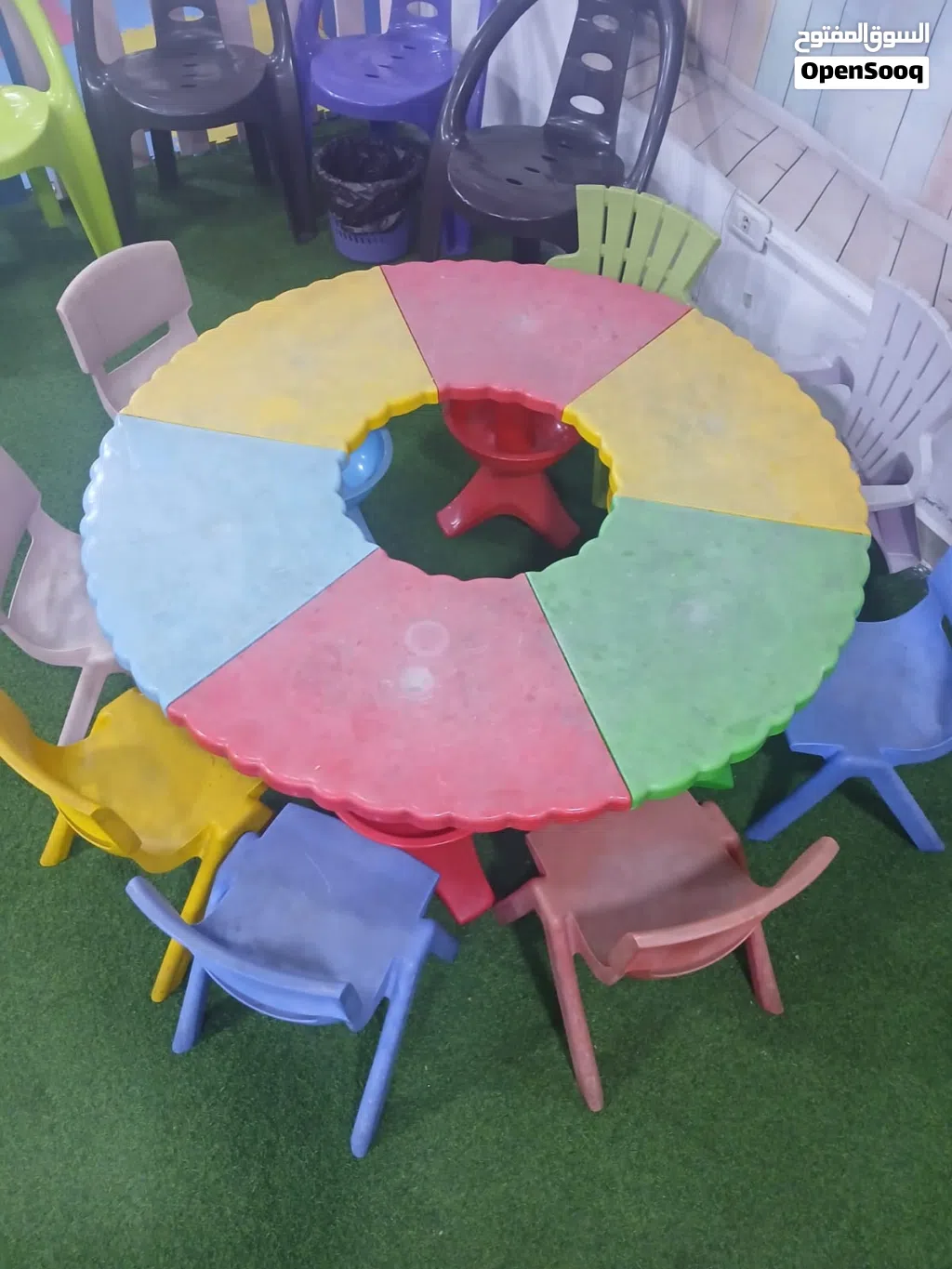 طاولة تطفال حضانات او روضات