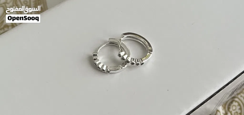 silver earring