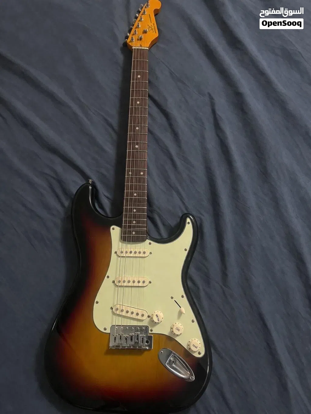 SX Strat-Style Electric Guitar Sunburst Finish