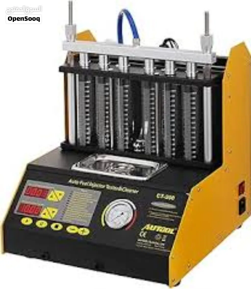 AUTOOL CT-200 Auto Fuel Injector Tester & Cleaner – Professional 6-Cylinder Injector Cleaning Machin