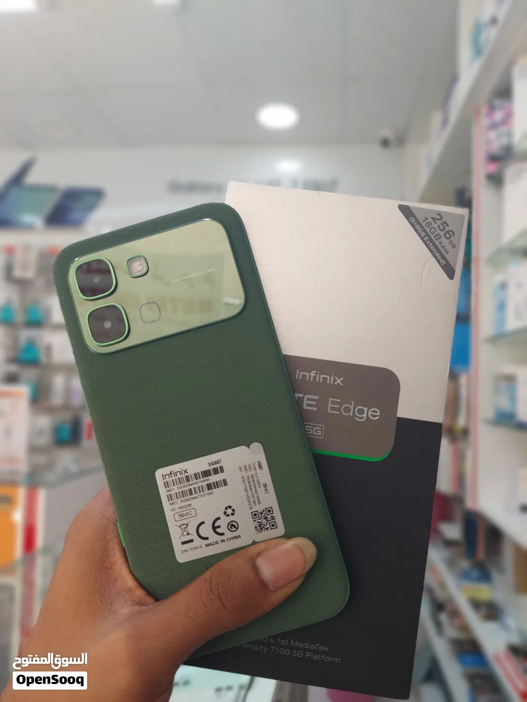 Infinix Note Edge 8+8ram 256gb