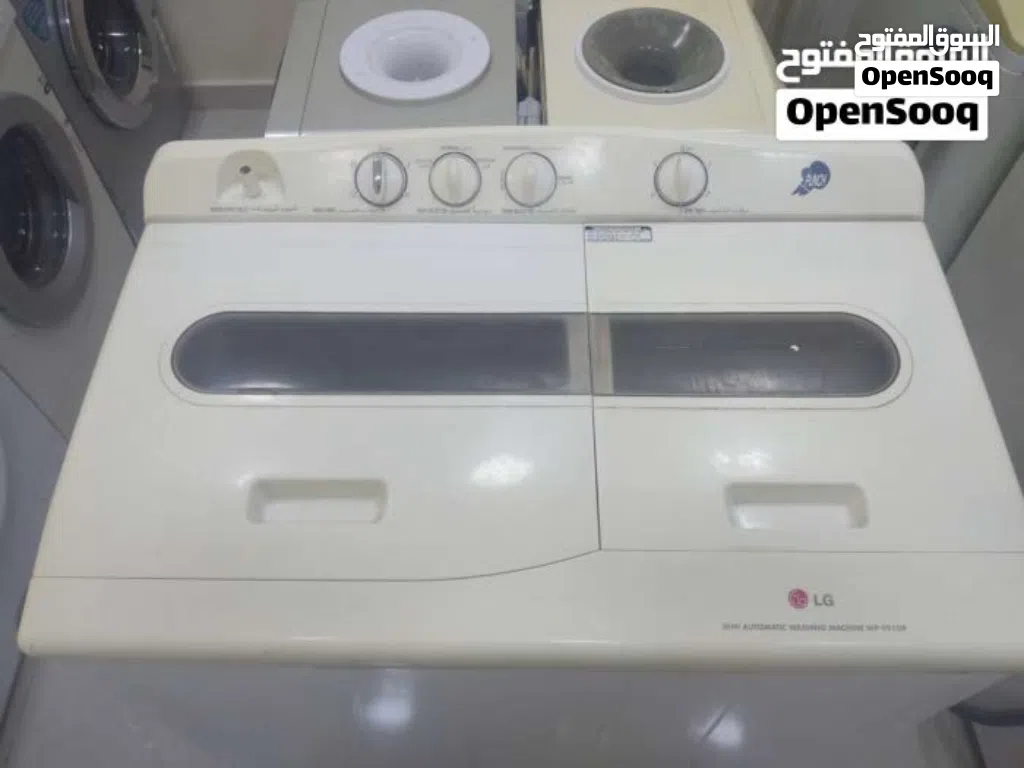 غساله حوضين نوع LG 18 كيلو