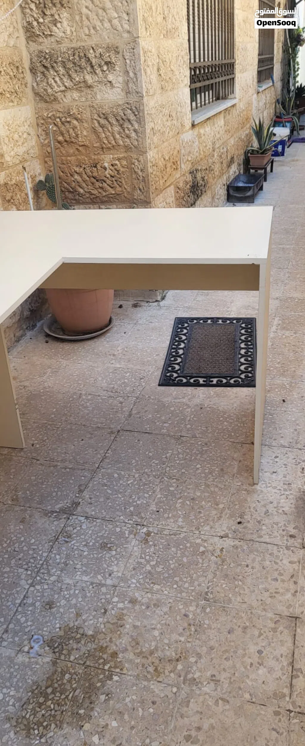 مكتب خشب حرف L بسعر رخيص