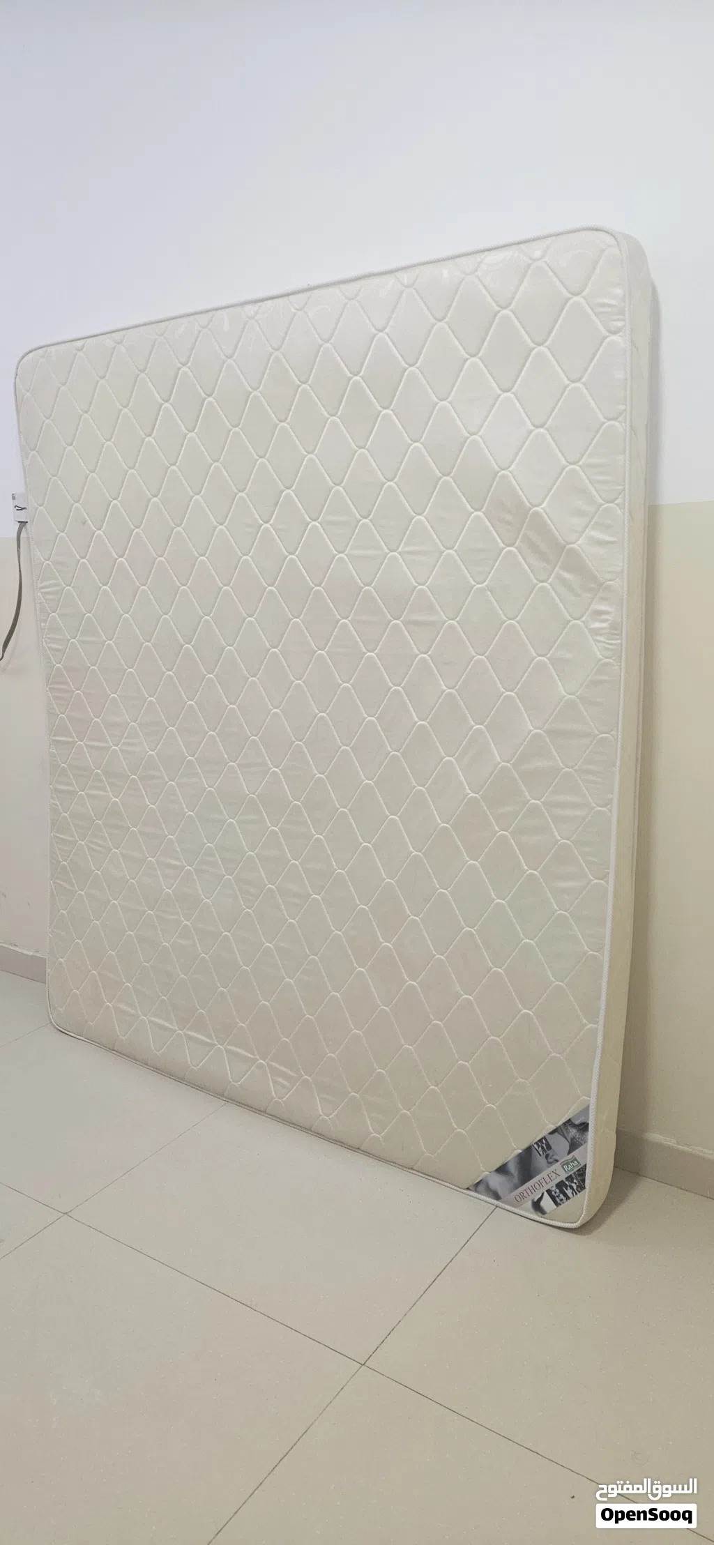 raha orthoflex king size bed mattress only 3 month used like new
