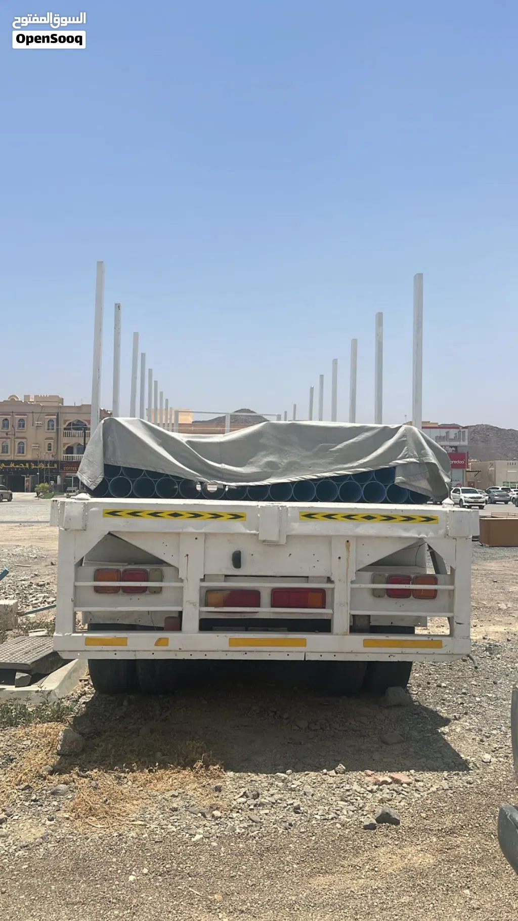 مقطورة بحالة ممتازة بدون ارقام