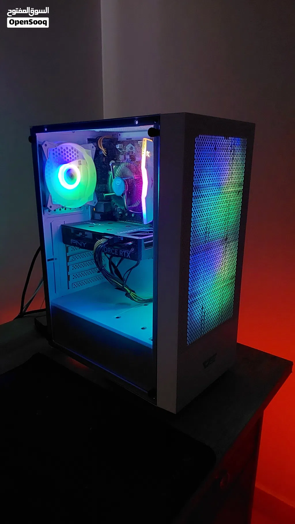 بيسي RTX 4060 للبيع او البدل بسعر رخيص شوف الوصف