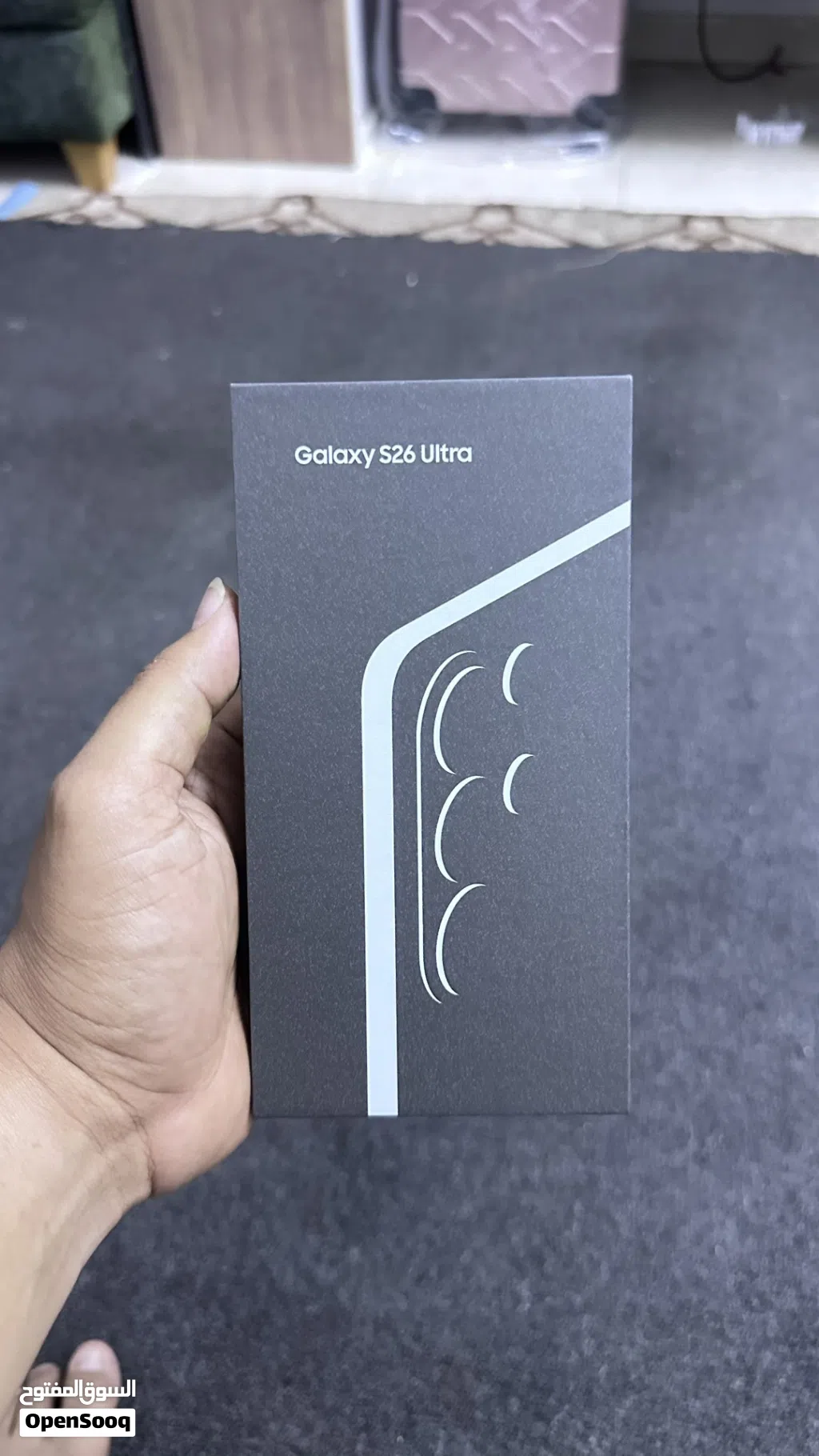 سامسونج S26 ultra 256 GB 12 GB لون ازرق سماوي