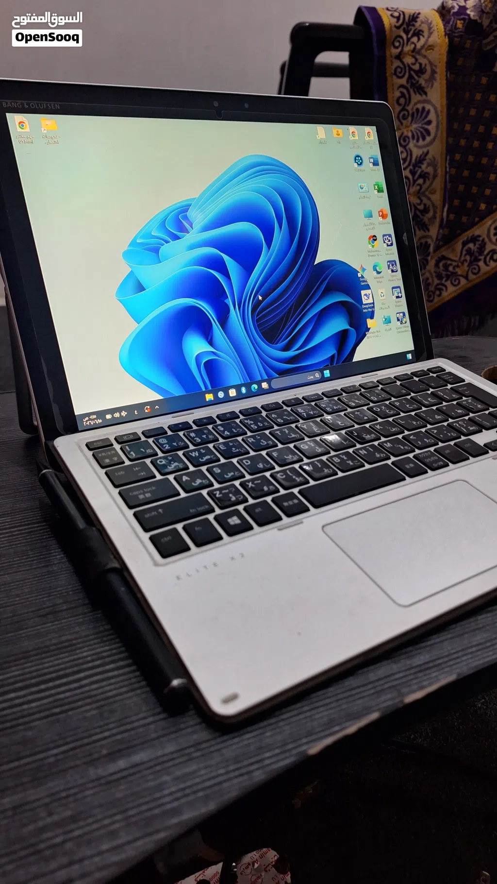 عررطة... للبيع: لابتوب وتابلت HP Elite x2 1012 G2 (لمس مع قلم) - نظيف جداً