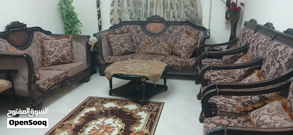 طقم كنبايات حلبي استخدام عرسان استخدام بسيط