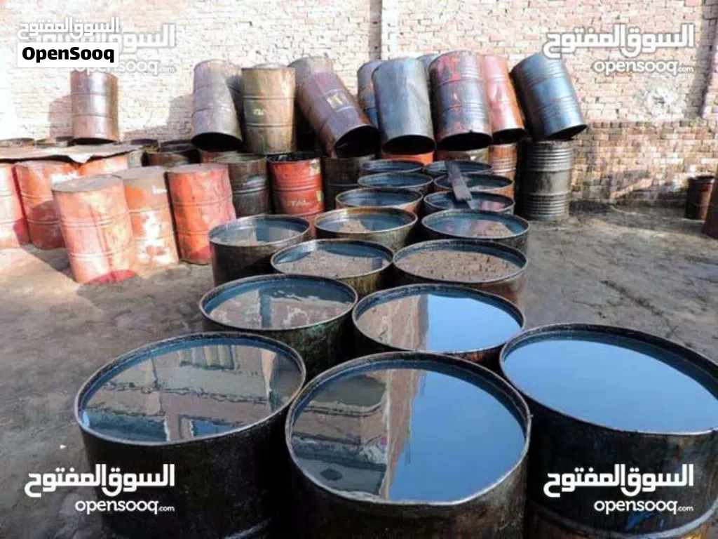 شراء الزيوت العادمة وبقايا المشتقات النفطية
