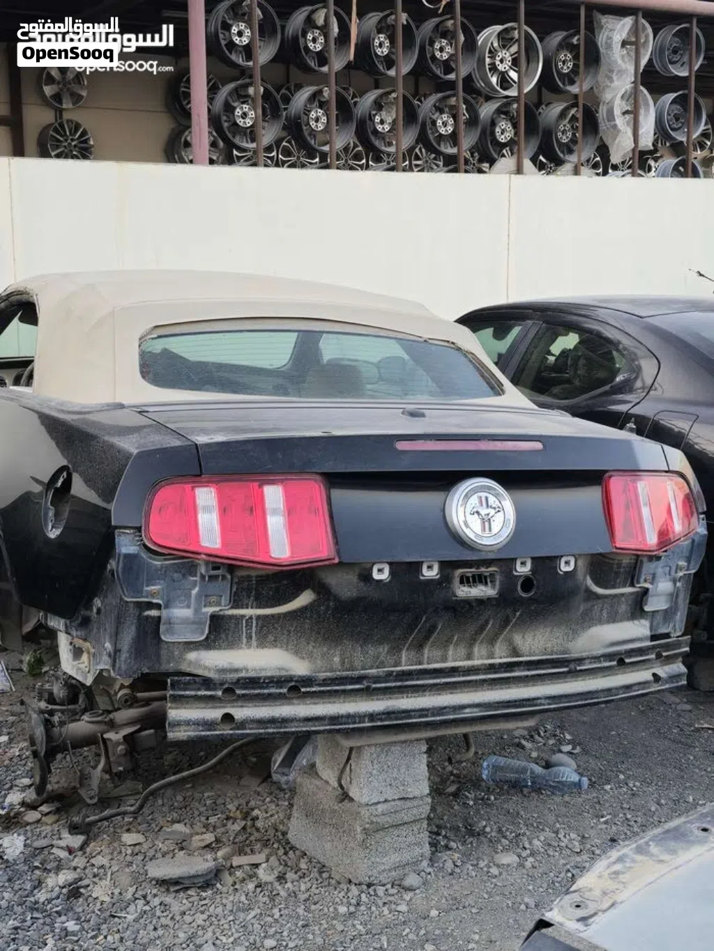 متوفر قطع غيار سكراب فورد موستانج 2008 في صناعية المعبيلة مسقط Ford Mustang parts