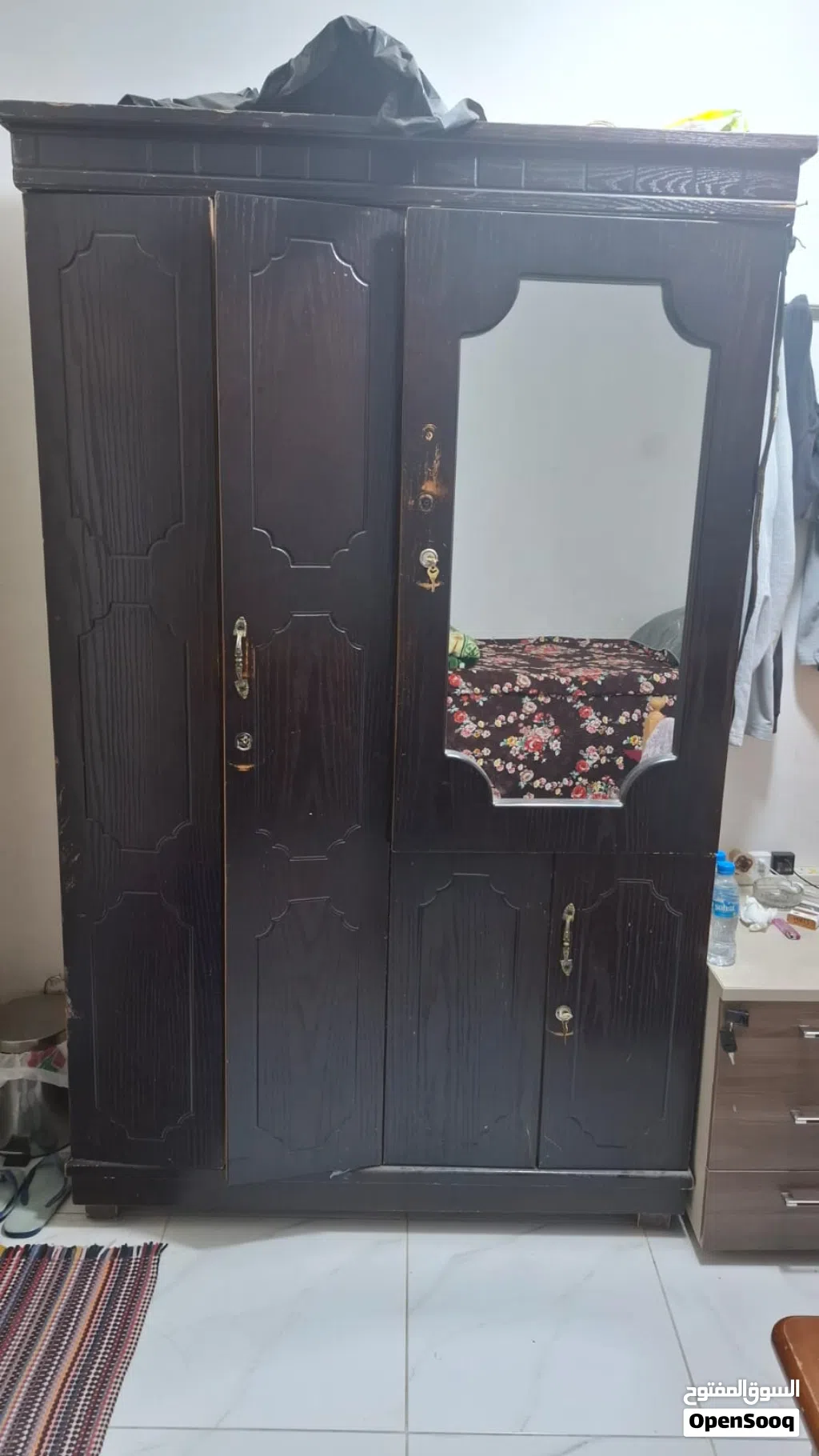 Single Bed for sale in & cupboard