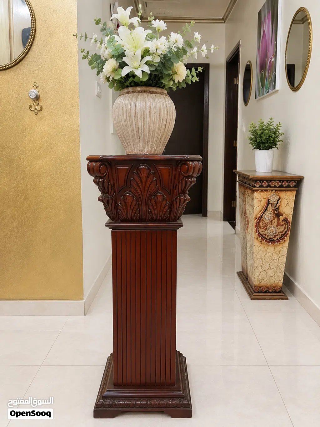 عامود خشب.