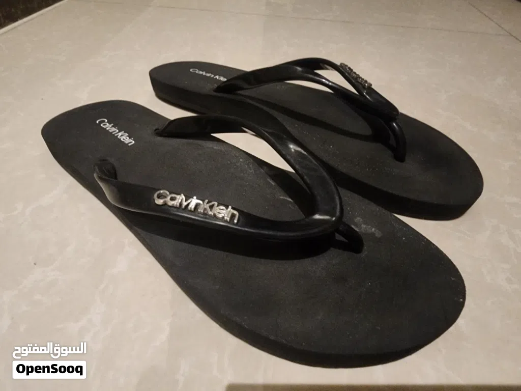 Calvin Klein Black Flip-Flops- Perfect for Gift