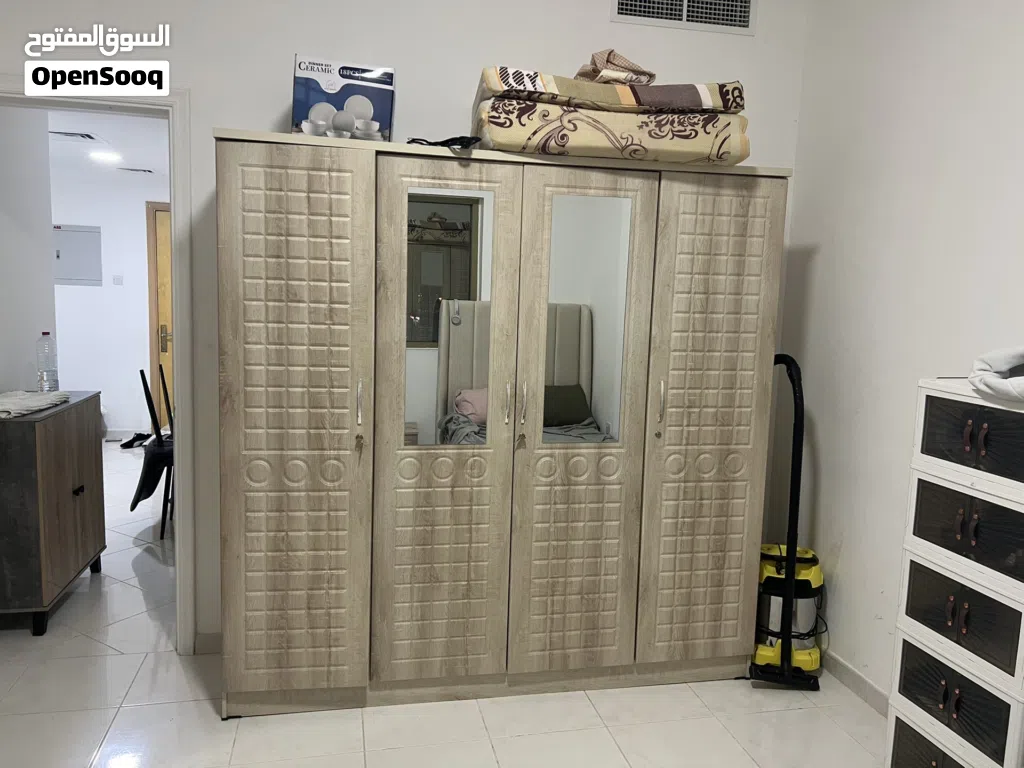 Beige closet